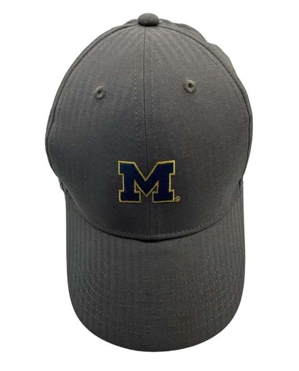 Nike Michigan Wolverines Legacy 91 Dri-Fit Gray Adjustable Hat